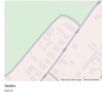 Predaj stavebný pozemok - Vasiľov