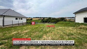 Stavebný pozemok 710 m², Párovské Háje, Nitra