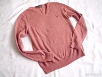 Fred Perry pánsky sveter s vlnou S-M