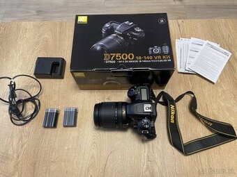 Nikon D7500 + objektív 18-140 mm