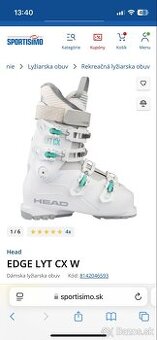 Head lyziarky damske