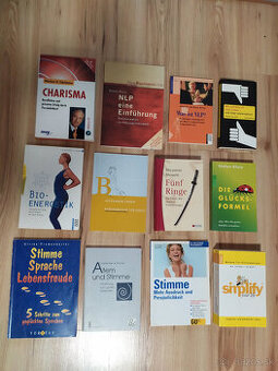 Predám knihy v nemčine - osobný rozvoj, NLP, komunikácia