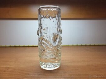Fr. Pečený, masivní pěkná těžká váza, brus dna.