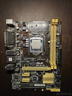 Doska LGA 1150 + i3 4gen + chladič - 1