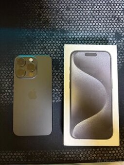 🔥 iPhone 15 Pro 128 GB BLACK TITANIUM– TOP STAV 🔥