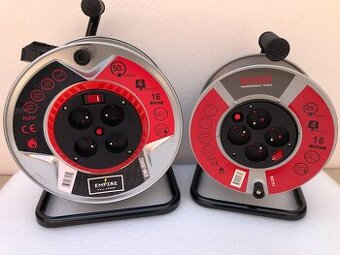 Predlžovacie káble bubon plechový 25m a 50m