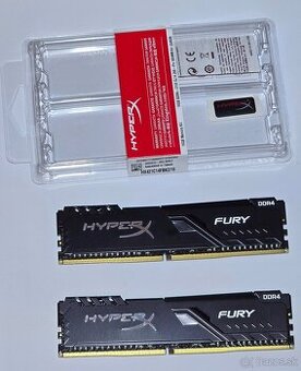 32GB (2×16GB) DDR4 HyperX Fury – HX430C15FB3K2/32