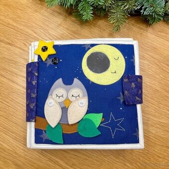 Detská handmade látková knižka pre bábätká