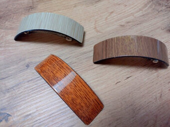 NOVE ozdoby,ozdobne sponky do vlasov dreveny vzorSPOLU ZLAVA