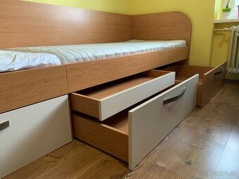 ►ROHOVÁ POSTEĽ 90 x 200 (pravý aj ľavý variant)◄