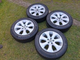 6 ALU 5x105 (OPEL) + letné 205/55 r16 8mm