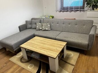 Rozkladatelny rohový gauč