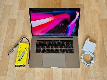 MacBook Pro 15" i7-2.7GHz/16GB/512GB, TOP STAV, Batéria 6h.