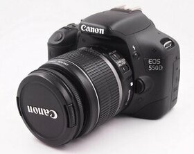 Digitálny fotoaparát - Canon EOS 550D, EF-S 18-55mm