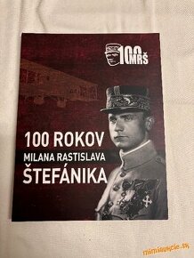 Pätná medaila “100 rokov M. R. Štefánika“ s albumom.