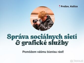 Správa sociálnych sietí a grafické práce