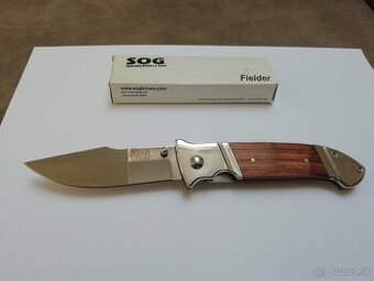 Nôž SOG KNIVES FIELDER 7CR13 STEEL NEW POCKET KNIFE 99284