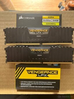 Corsair Vengeance LPX DDR4 64GB (2×32GB) 3200MHz