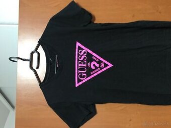 GUESS originál black damske tricko S/M