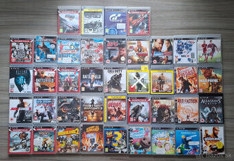 Predam hrane originalne hry na ps3