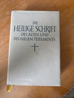 Nemecký preklad Biblie (starý a nový zákon)