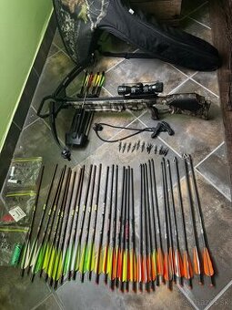 Predám kušu Barnett Wildcat C5 + veľký set šípov a príslušen