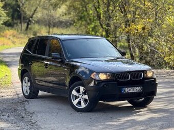 BMW X3 3.0d ťažné , Manuál 6q kožený interiér stk 2027