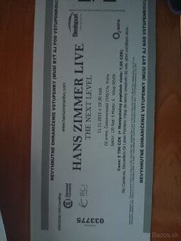 Hans Zimmer Live - Praha 11.11.2025