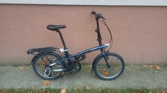 Skladaci bicykel - skladacka Btwin, 7 rychlosti Shimano