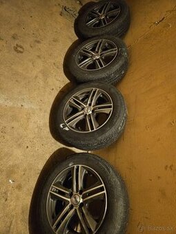 Elektróny 15" 4x100 185/65 letné pneu