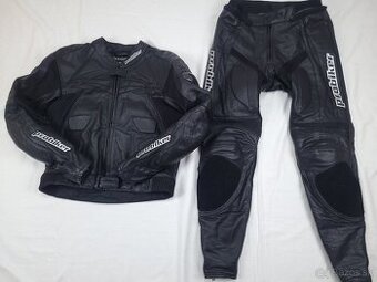 Probiker PRX Black pánska kožená moto kombinéza XL 54