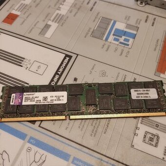 Predám serverovú pamäť DDR3 ECC – 128 GB (8×16 GB)