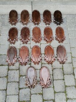 Podložky pod trofeje srncov