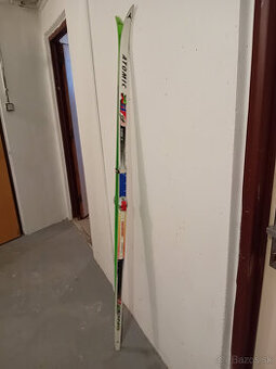 Predám bežky Atomic s viazaním a topánkami Salomon