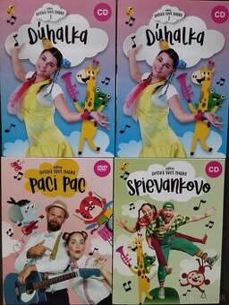 Predám detské CD/DVD z edície Detský svet hudby