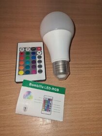 LED farebná žiarovka - 1