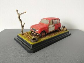 Renault 4 1:24 diorama