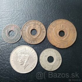 Britské východoafrické mince