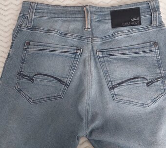 Predám pánske rifle „MAVI JEANS“ na výšku postavy do 170 cm