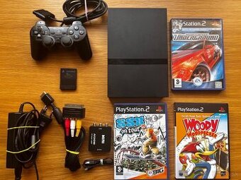 Playstation 2 slim + Need for Speed Underground