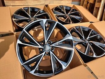 Sada ALU 5x112 R19 design RS MACHINED BLACK