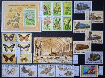 Postove znamky Mix 5 (99poloziek)