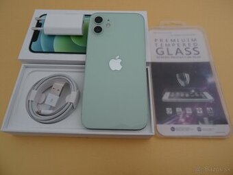 iPhone 12 64GB GREEN - ZÁRUKA 1 ROK - VELMI DOBRY STAV