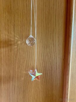 ZÁVESNÉ SKLENENÉ OZDOBY 2 ks