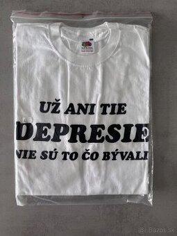 Vtipne tricko s kratkym rukavom nove