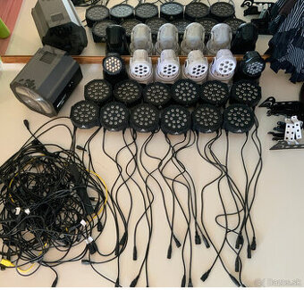 6x LED WASH 10X LED PAR