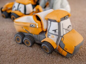Plyšový bager JCB