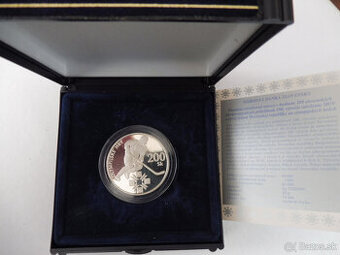 200 Sk Olympijské hry prva účasť SR 1994 , proof