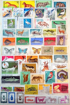 Predám poštové známky BULHARSKA