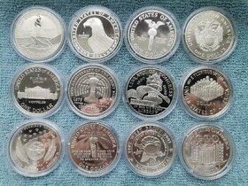 Strieborné mince USA - 1